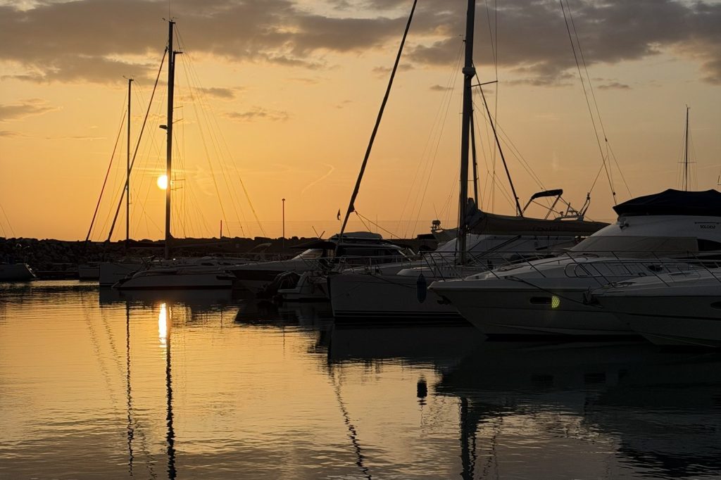 Sunset at San Vincenzo Maritima