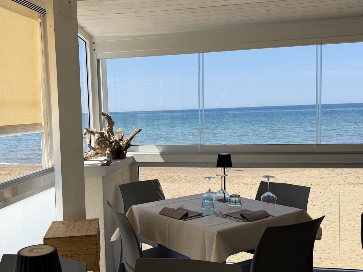 Lunch at the sea in San Vincenzo